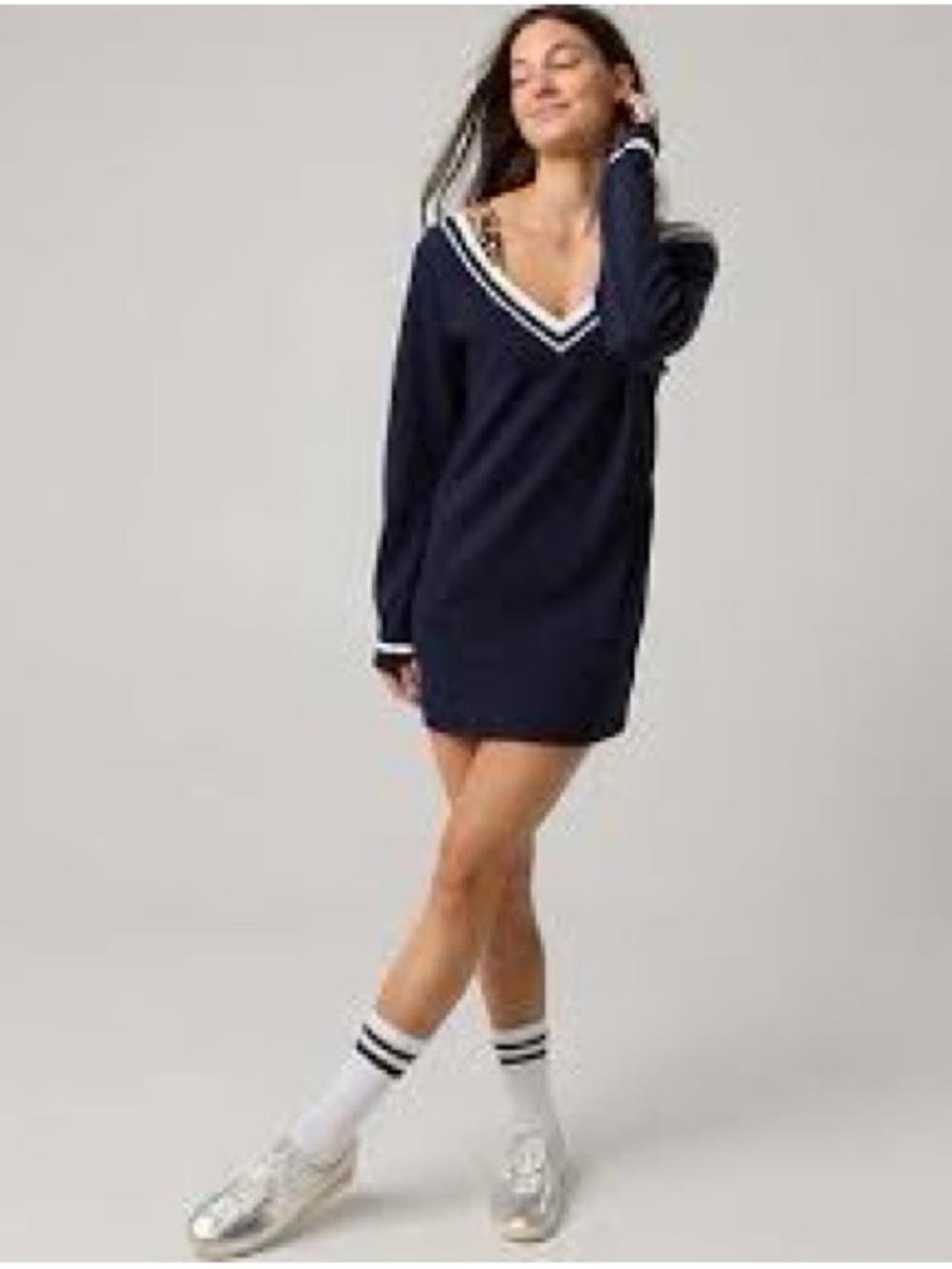 NWT Aerie - Navy blue Dress